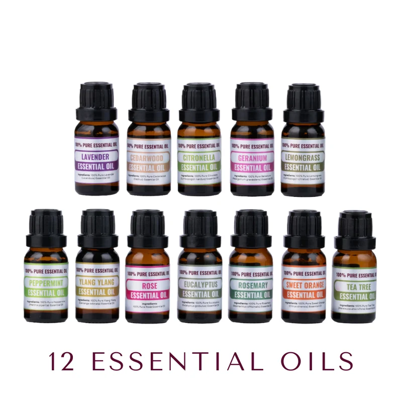 12 Essential Oil Pack